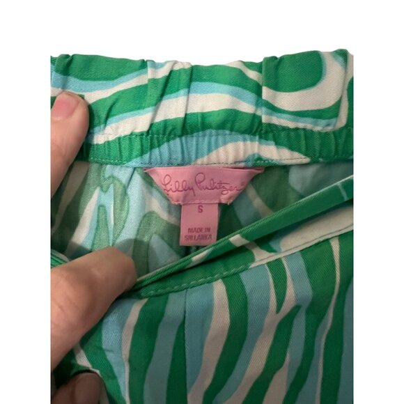 Lilly Pulitzer Cambridge Palazzo Pants Finders Keepers Women's Size Small Excell - Picture 4 of 5